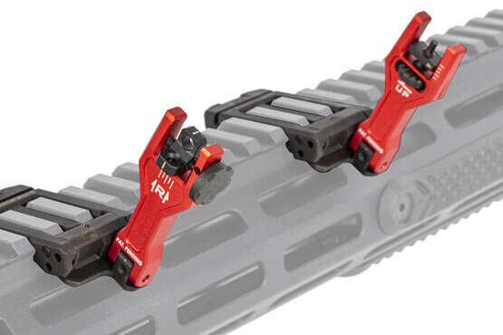 strike industries sidewinder red mounts to picatinny in an offset sight configuration